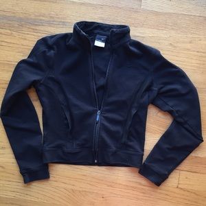Nike Dri-fit long sleeve zip-up jacket